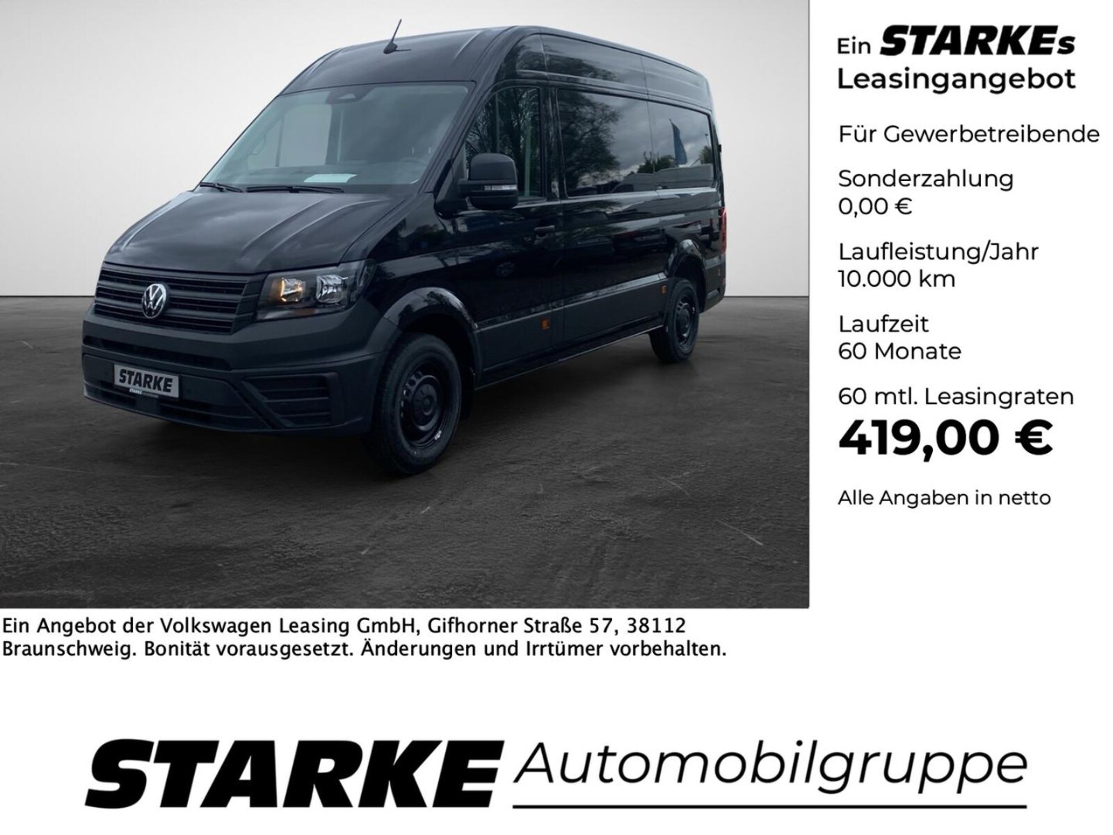 Volkswagen Crafter Kasten mittlerer Radstand
