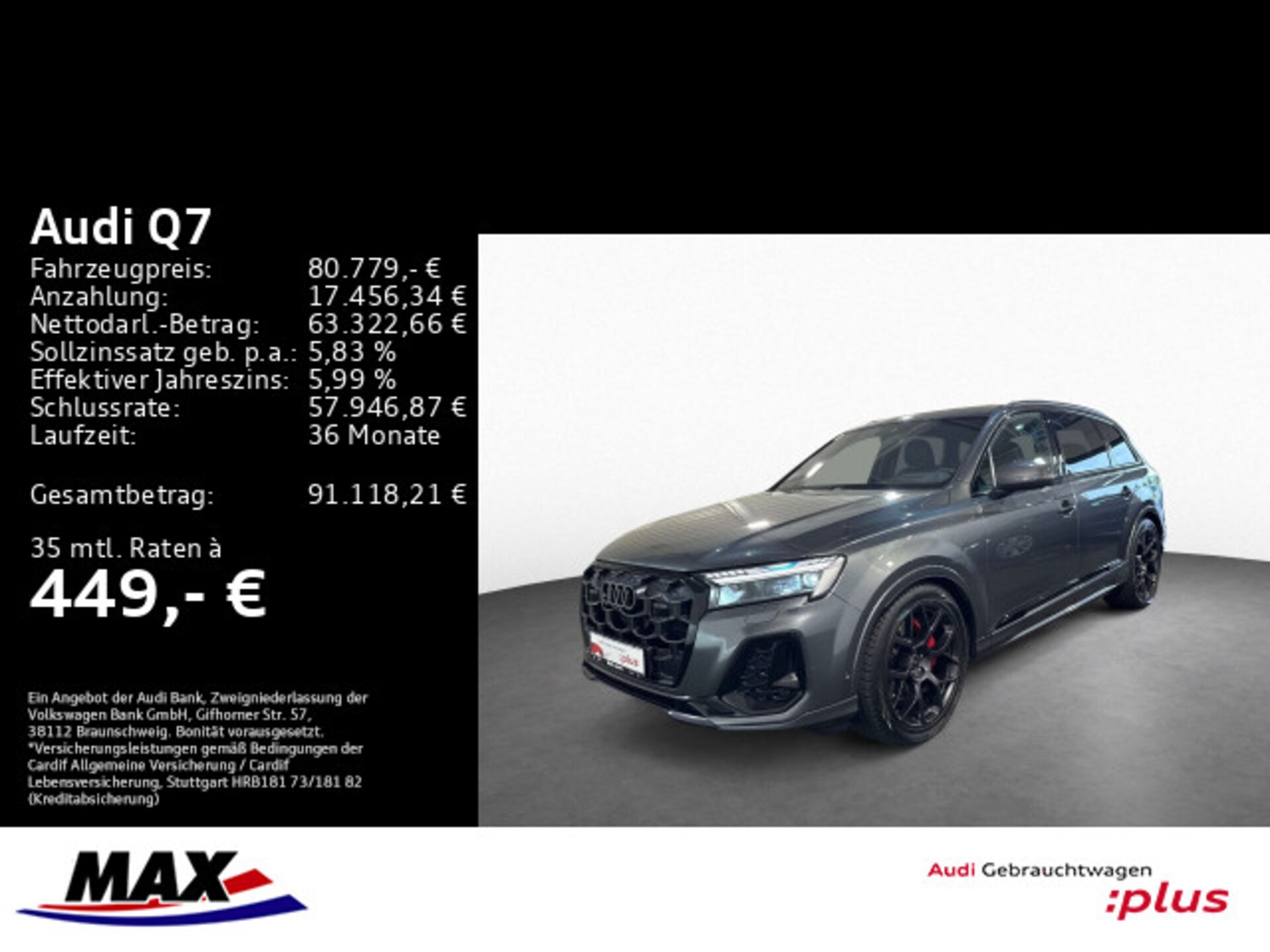 Audi Q7 SUV S line