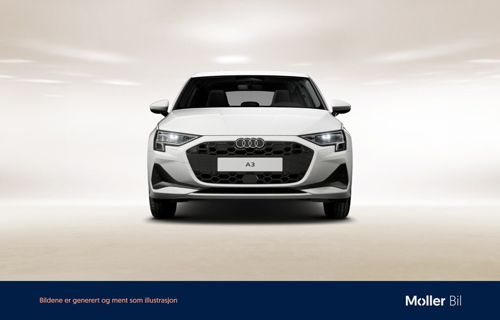 Bild som visar&nbsp;Audi A3 Sportback&nbsp;A3 Sportback TFSI Proline 110 kW S tronic - för mer information kontakta din Audi Partner