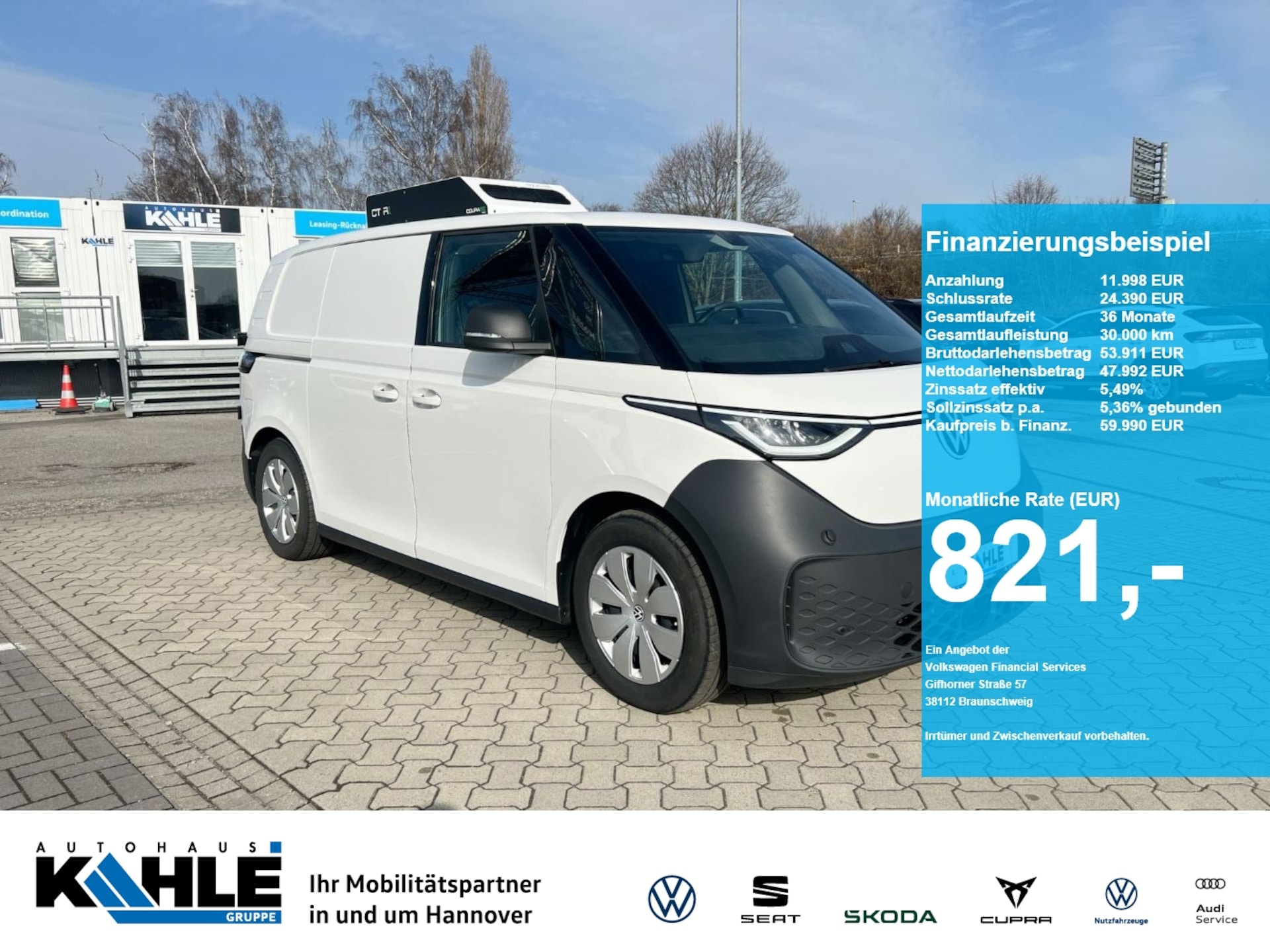 Volkswagen ID. Buzz Cargo Basis-Modell
