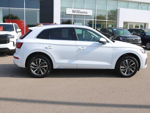 Used 2024 Audi Q5 Premium with VIN WA1GAAFYXR2040502 for sale in Okemos, MI