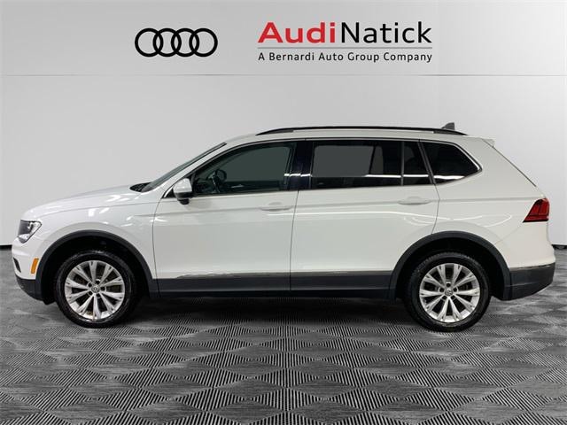Used 2018 Volkswagen Tiguan SE with VIN 3VV2B7AX0JM042563 for sale in Natick, MA