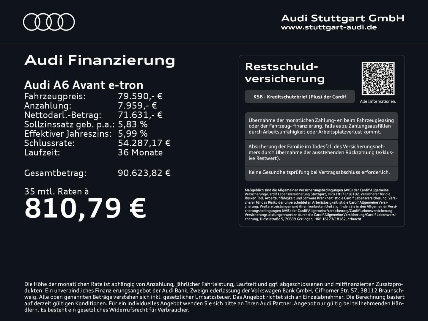 Bild über Audi A6 Avant e-tron S line business e-tron performance 270 kW - für weitere Informationen kontaktieren Sie den Audi Partner
