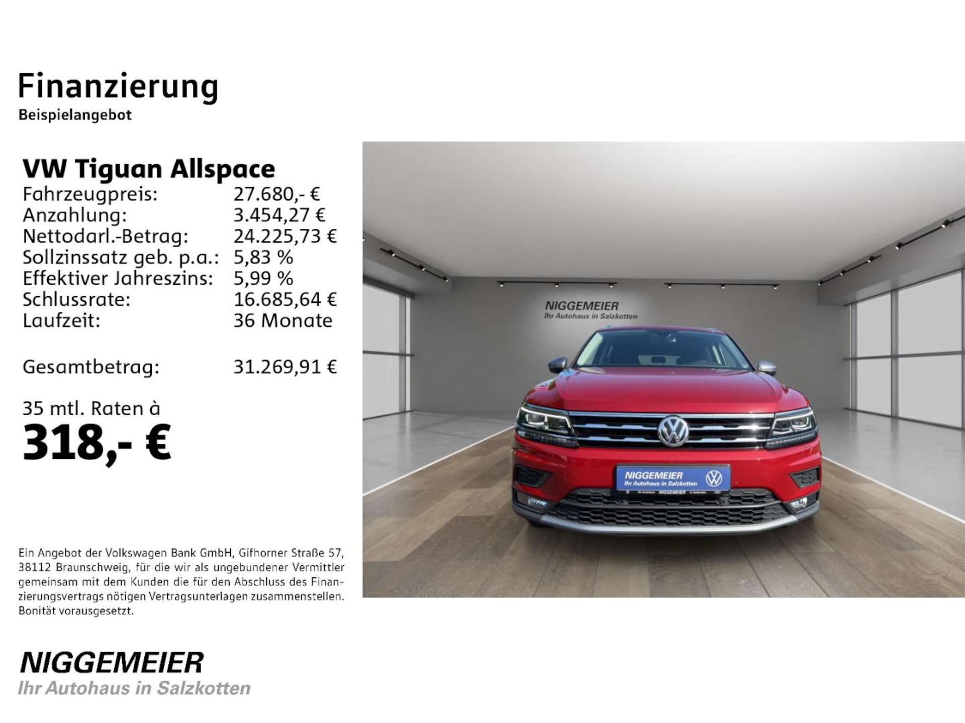 Volkswagen Tiguan Allspace Comfortline