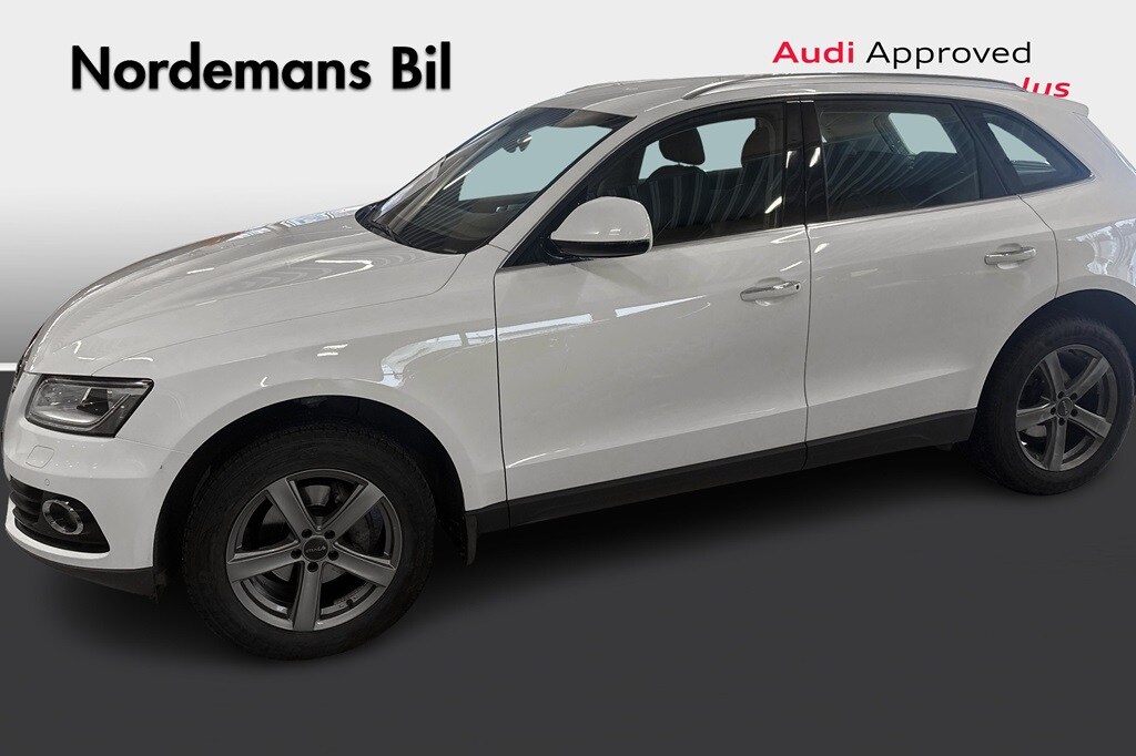 Bild som visar&nbsp;Audi Q5&nbsp;Q5 2.0 TDI quattro 190 hk S tronic - för mer information kontakta din Audi Partner