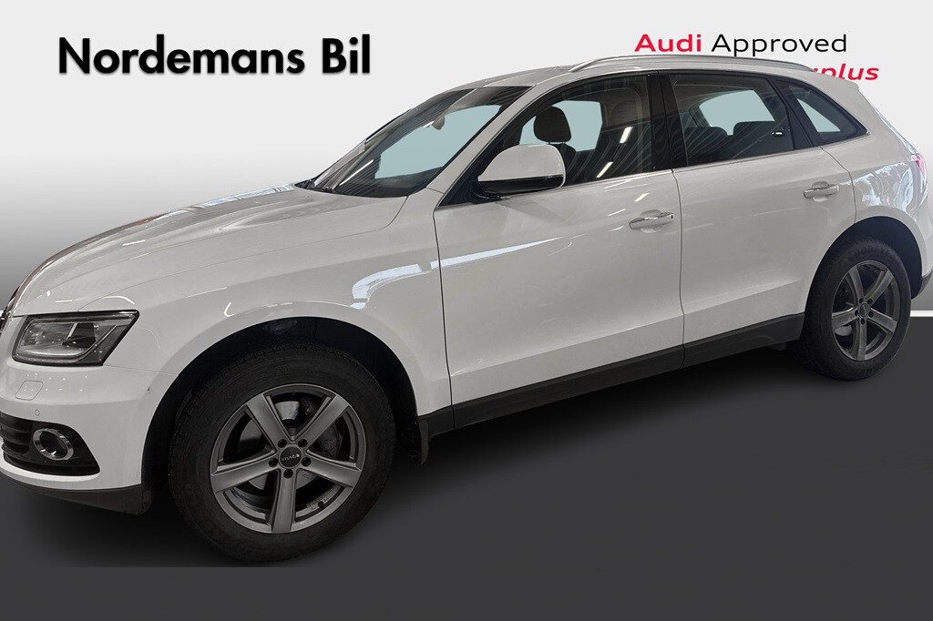 Bild som visar&nbsp;Audi Q5&nbsp;Q5 2.0 TDI quattro 190 hk S tronic - för mer information kontakta din Audi Partner