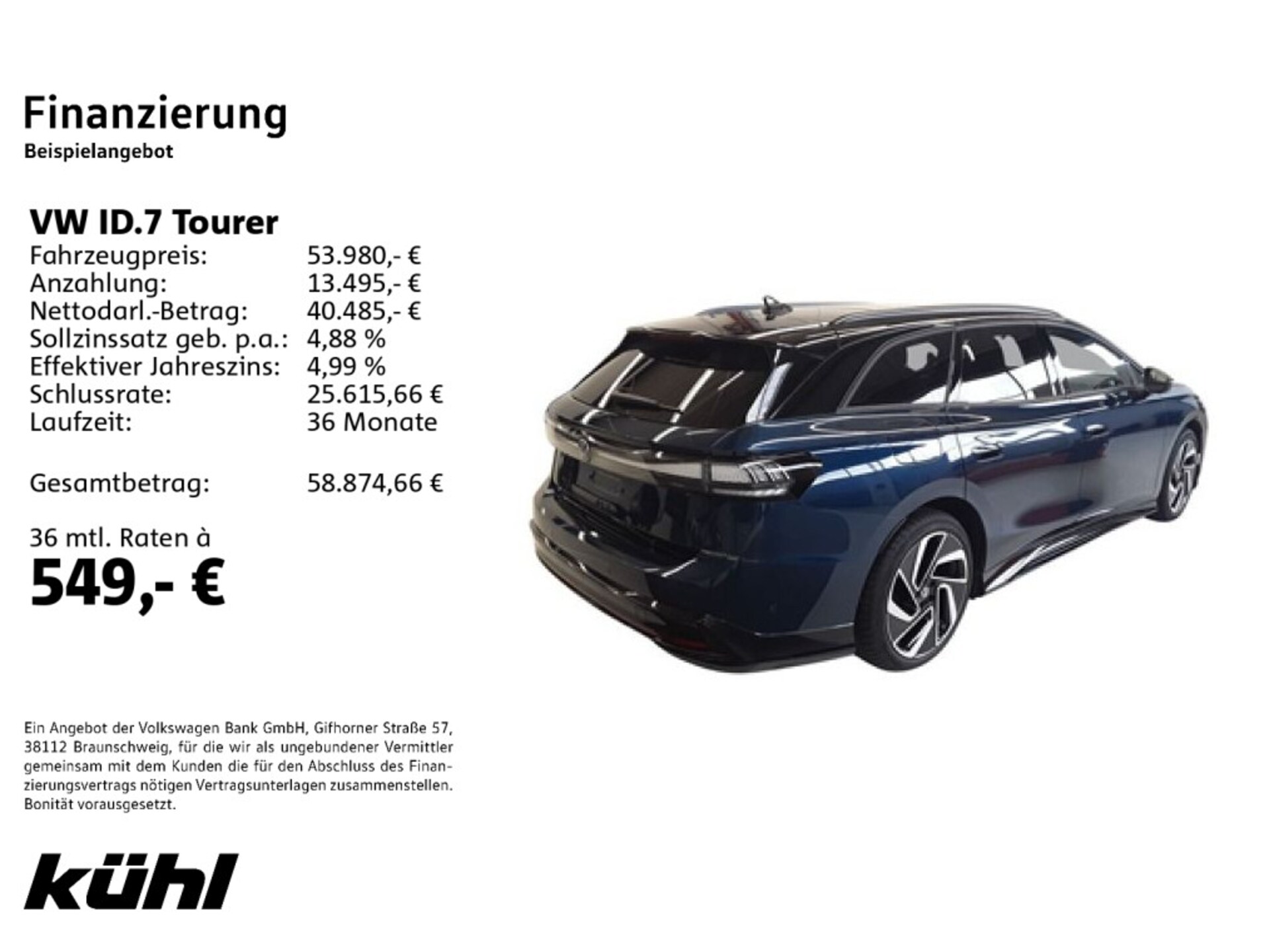 Volkswagen ID.7 Tourer Pro S