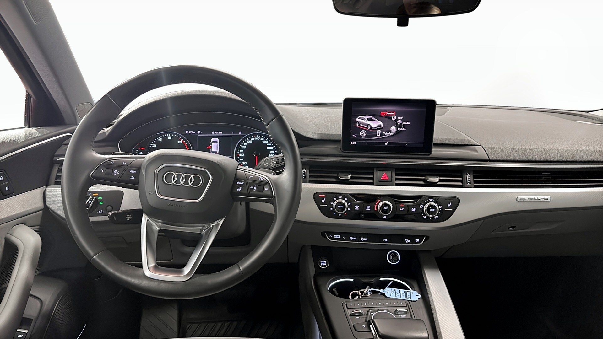 Bild som visar&nbsp;Audi A4 allroad quattro&nbsp;A4 allroad 2.0 TFSI quattro Proline 252 hk S tronic - för mer information kontakta din Audi Partner