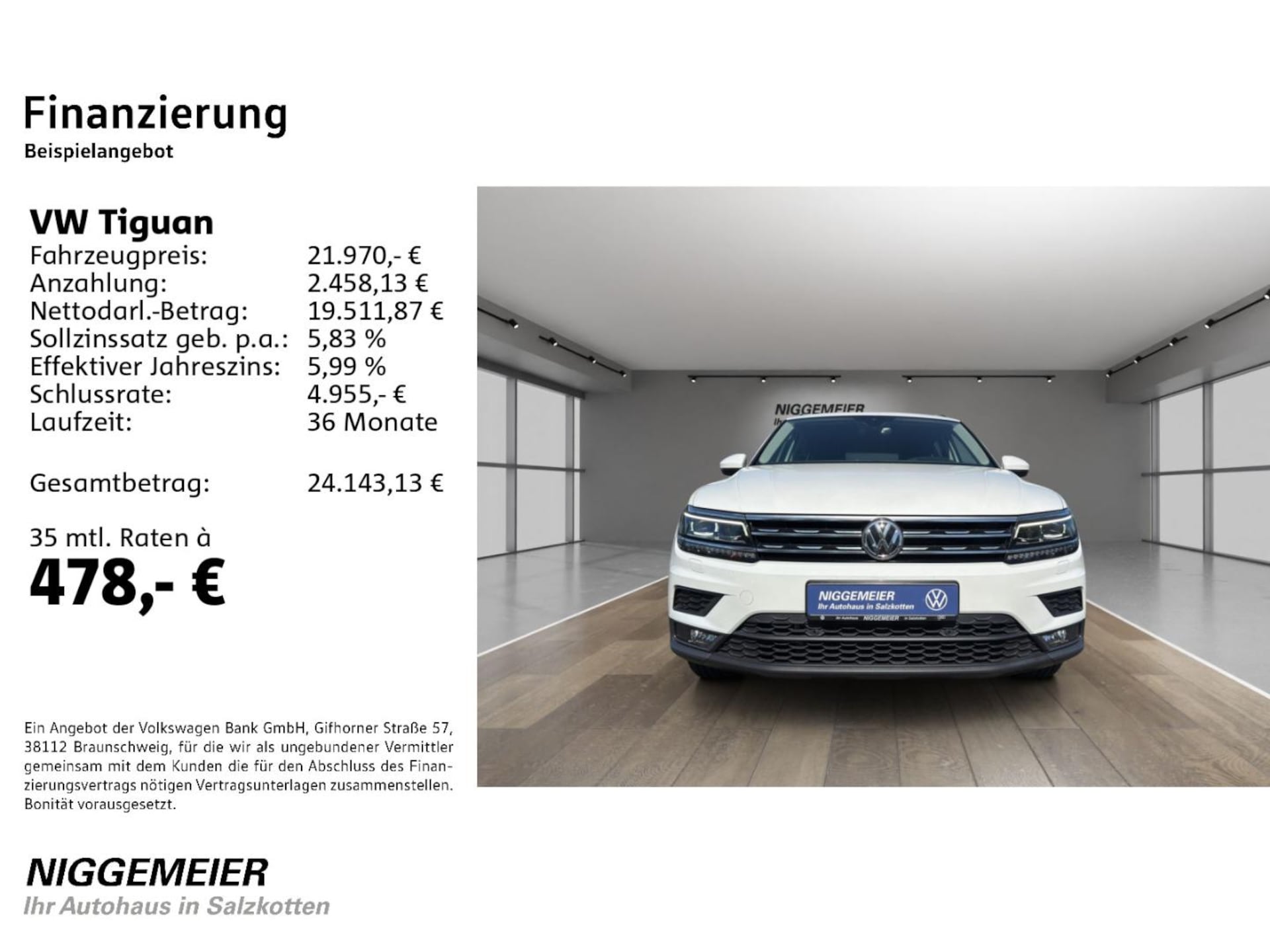 Volkswagen Tiguan Comfortline