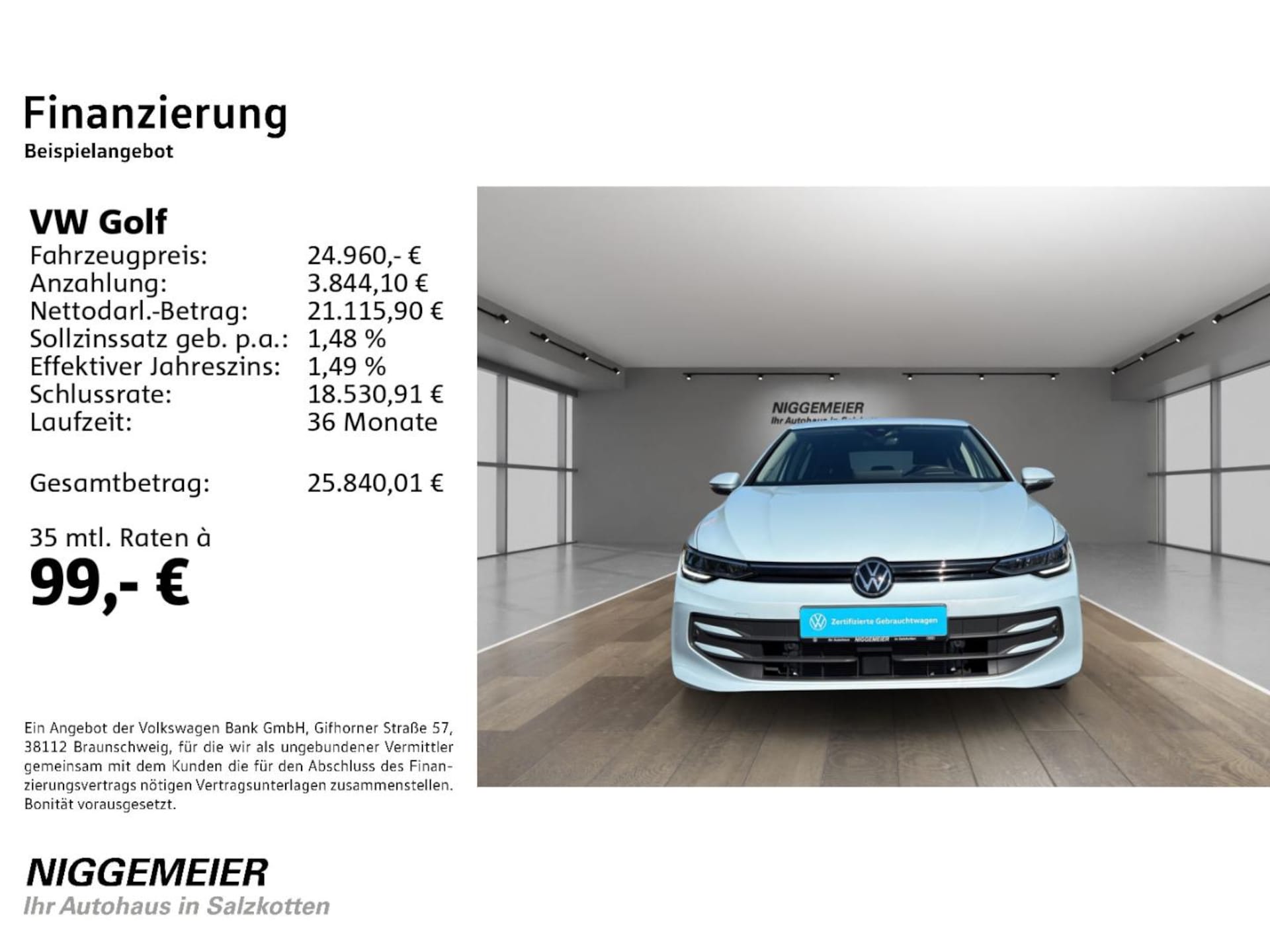 Volkswagen Golf Life