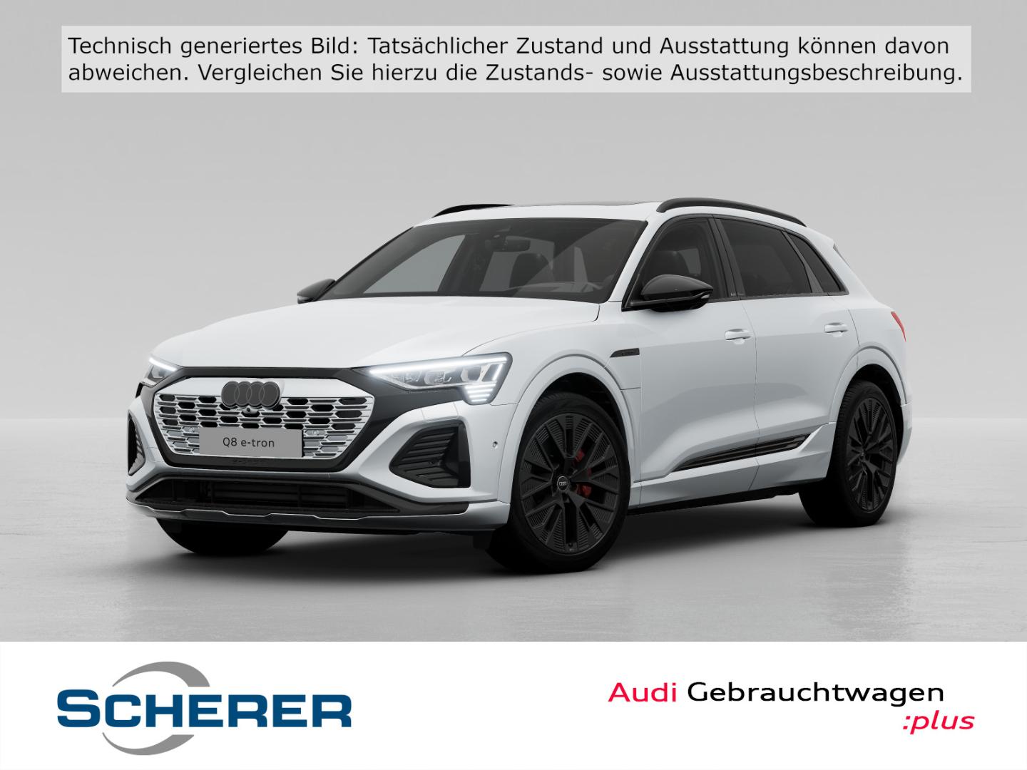Image about Audi Q8 e-tron S line 55 e-tron quattro