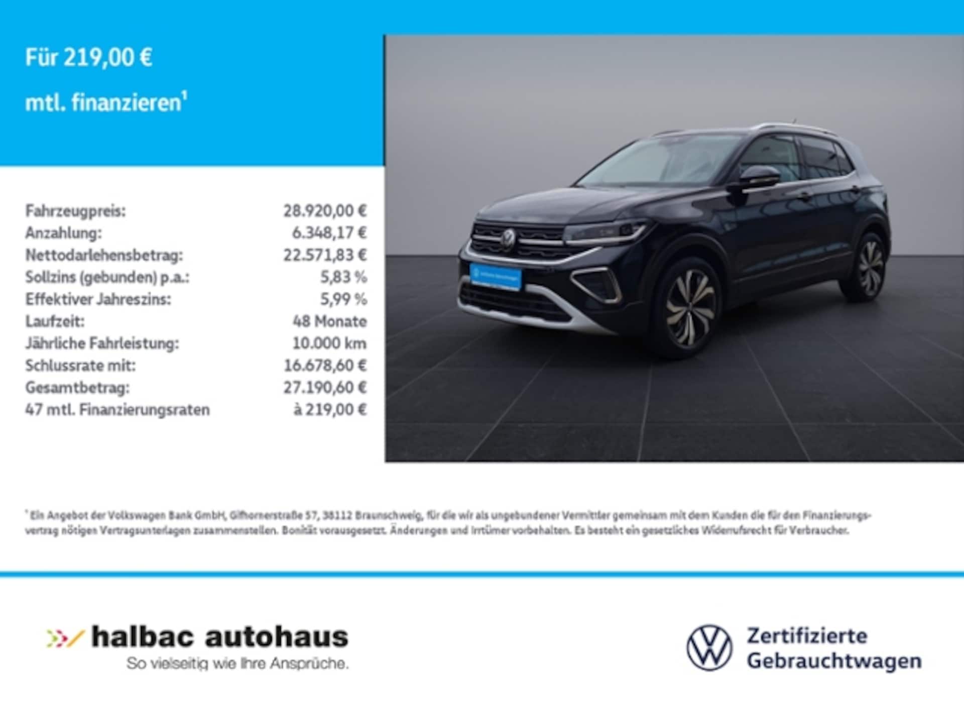 Volkswagen T-Cross 2025