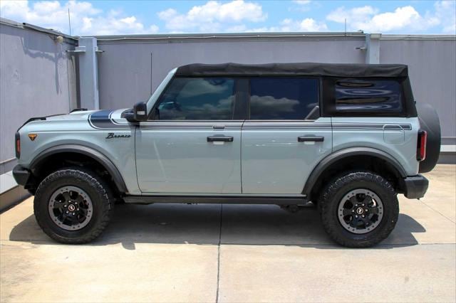 Used 2021 Ford Bronco 4-Door Badlands with VIN 1FMEE5DP1MLA99634 for sale in Sugar Land, TX