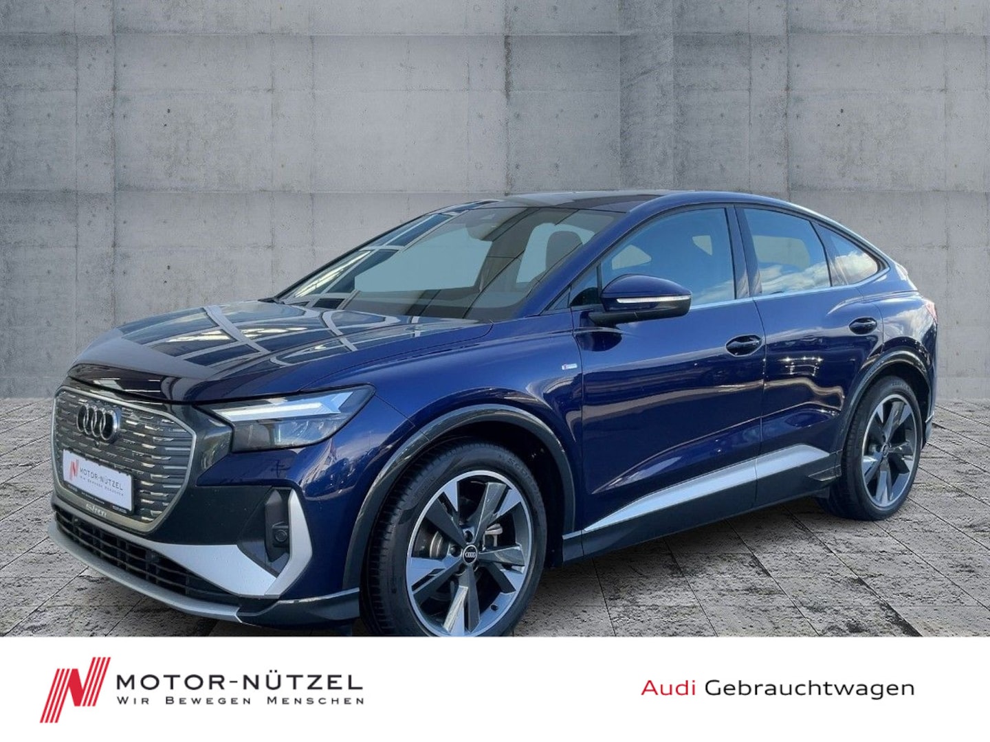 Bild über Audi Q4 Sportback e-tron 35 e-tron - für weitere Informationen kontaktieren Sie den Audi Partner