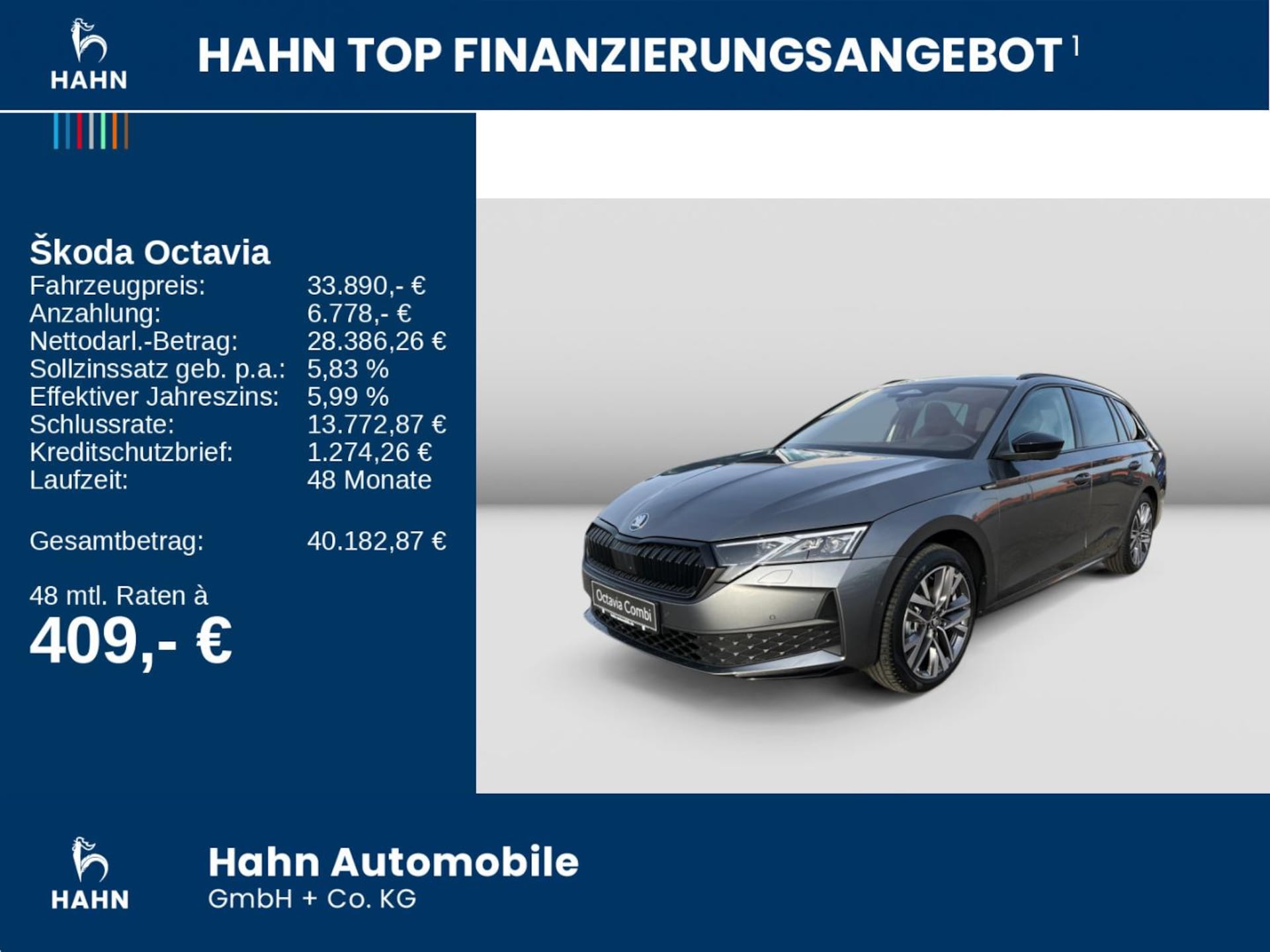 Skoda Octavia Combi Sportline