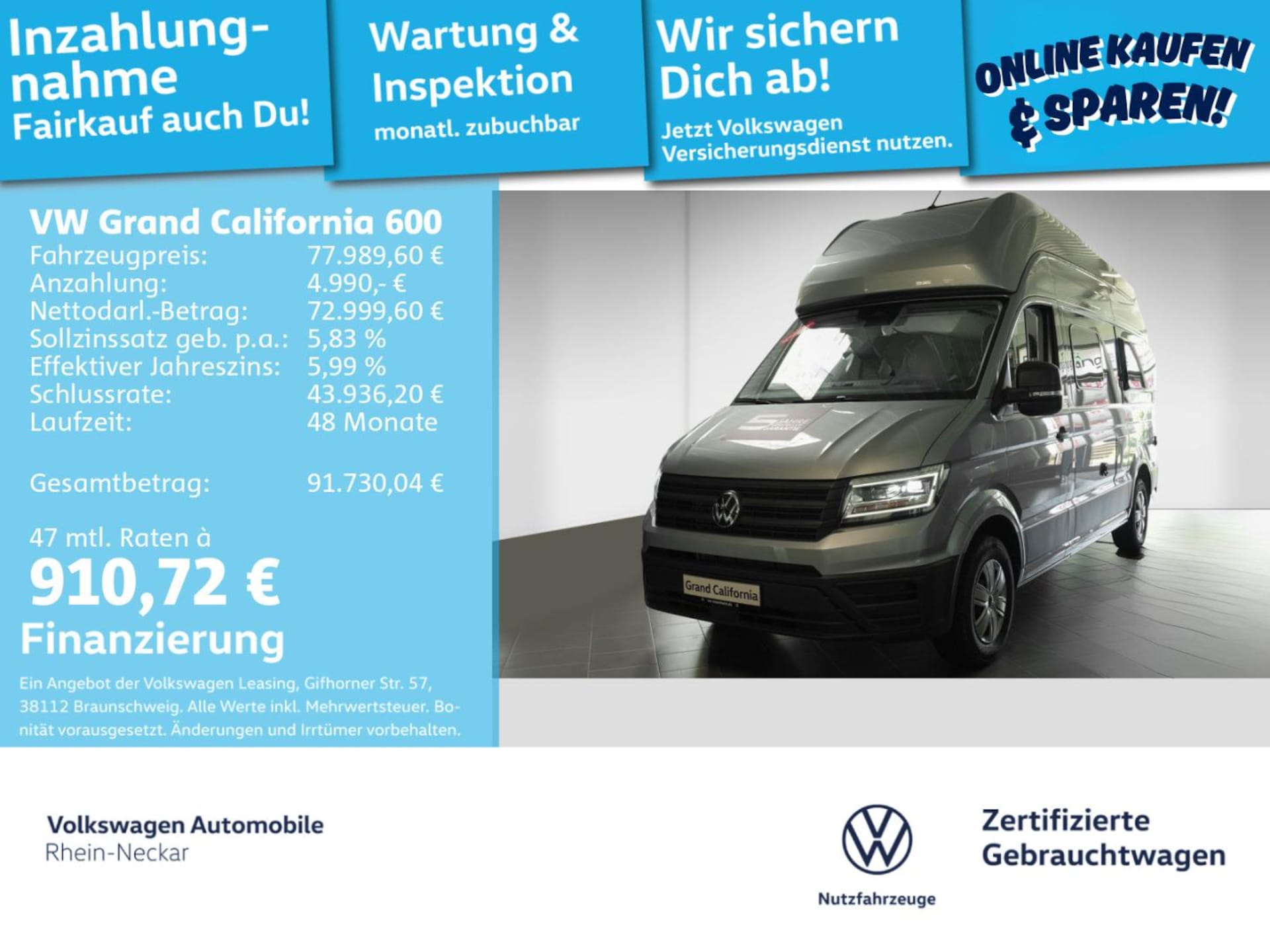 Volkswagen Grand California 600