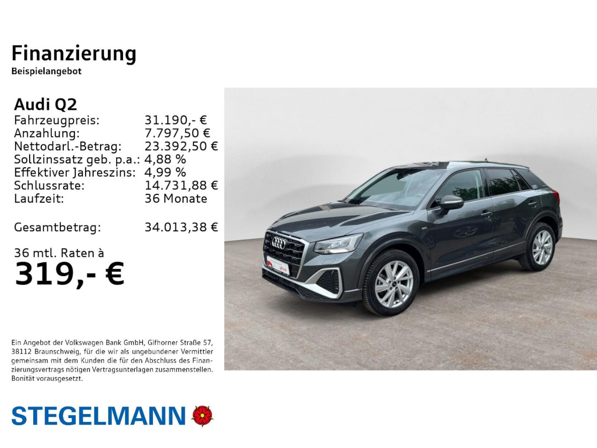 Audi Q2 S line