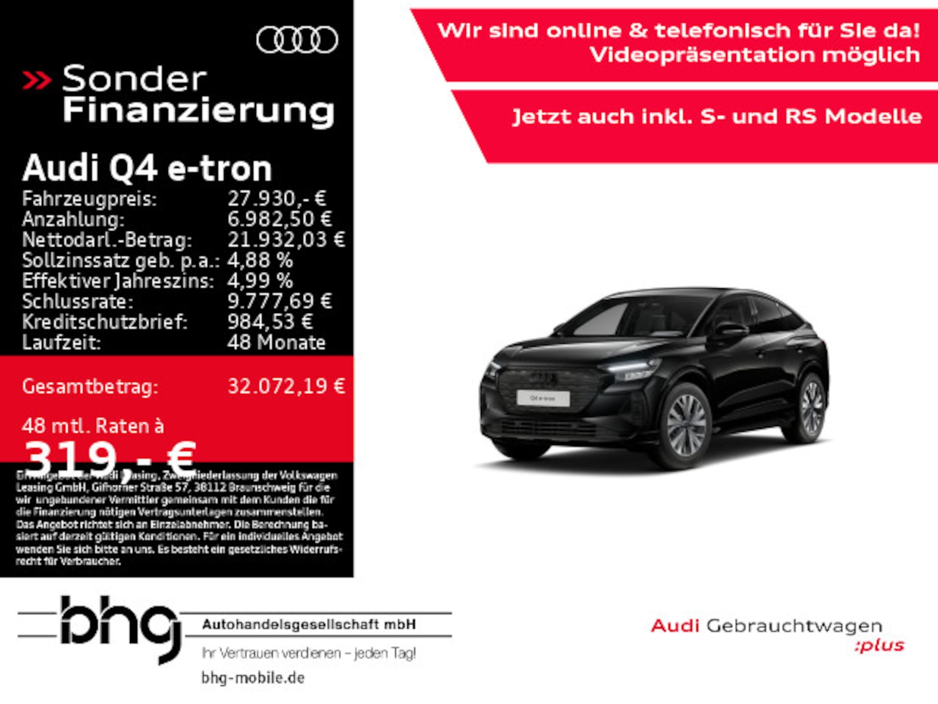 Audi Q4 Sportback e-tron