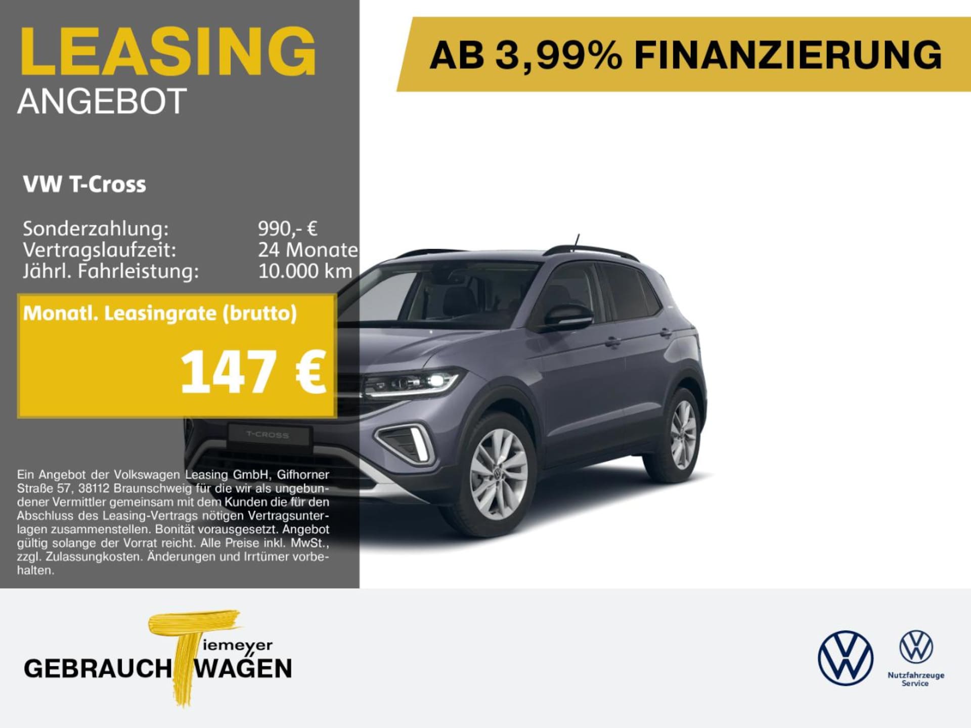 Volkswagen T-Cross ENERGY