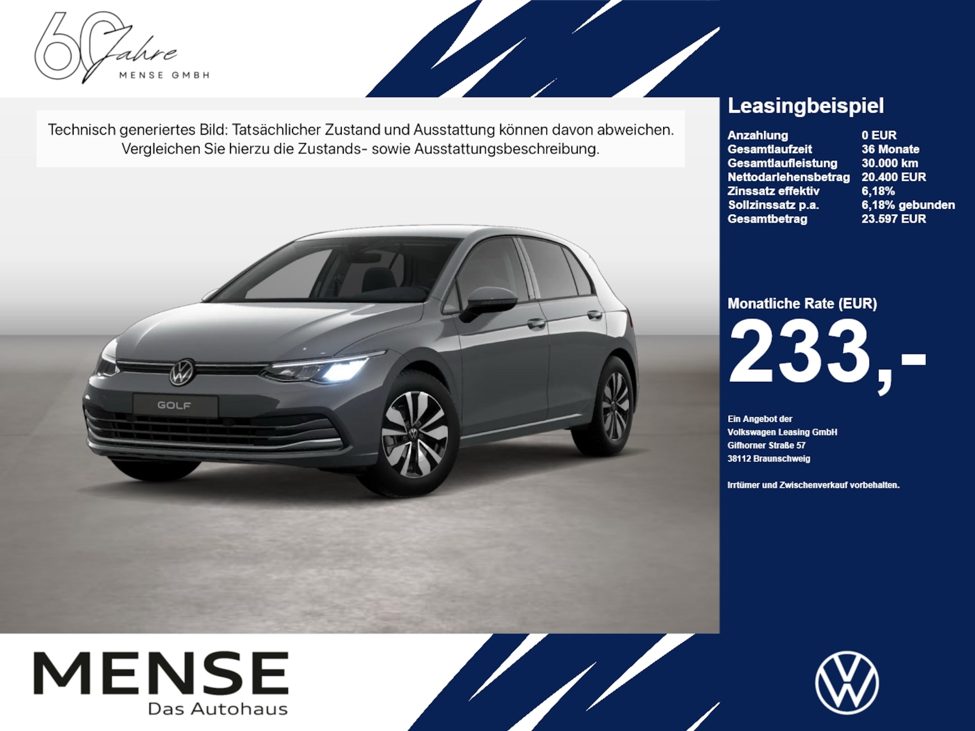 Volkswagen Golf 2024 — VIII 1.0 eTSI DSG CarPlay|ACC|LED|PDC