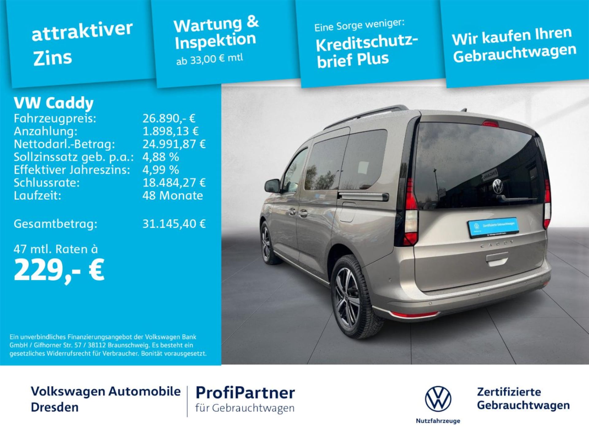 Volkswagen Caddy Life