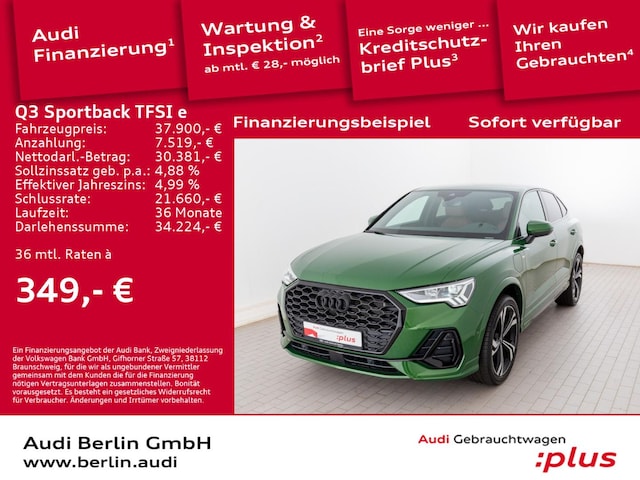 Audi Q3 Sportback TFSI e