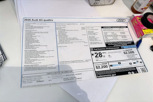 2026 Audi A3 Premium - Photo 22