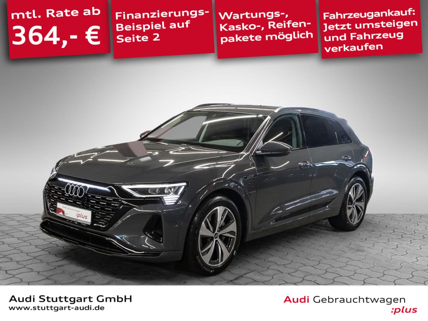 Bild über Audi Q8 e-tron advanced 50 e-tron quattro - für weitere Informationen kontaktieren Sie den Audi Partner