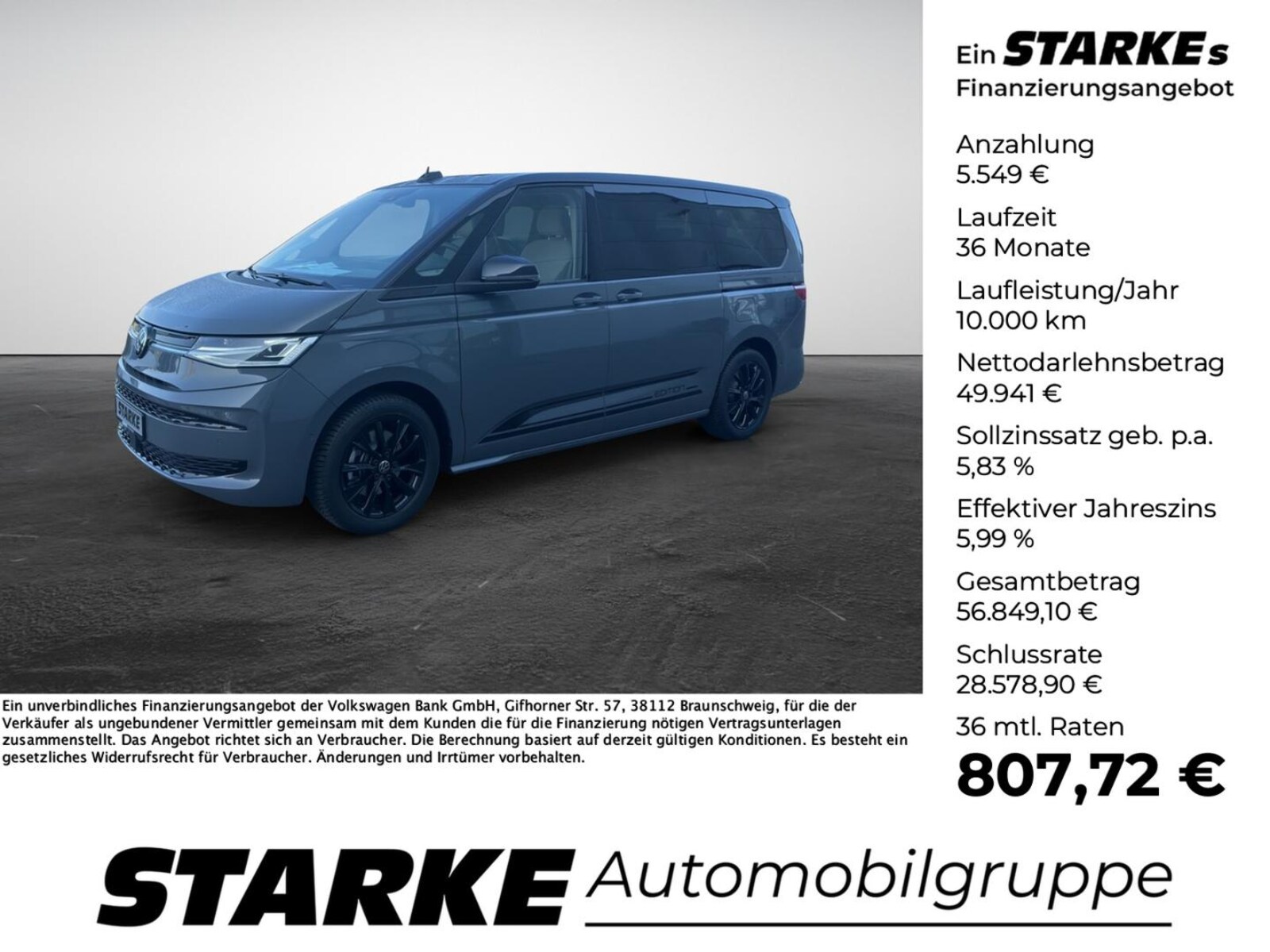 Volkswagen Multivan Langversion