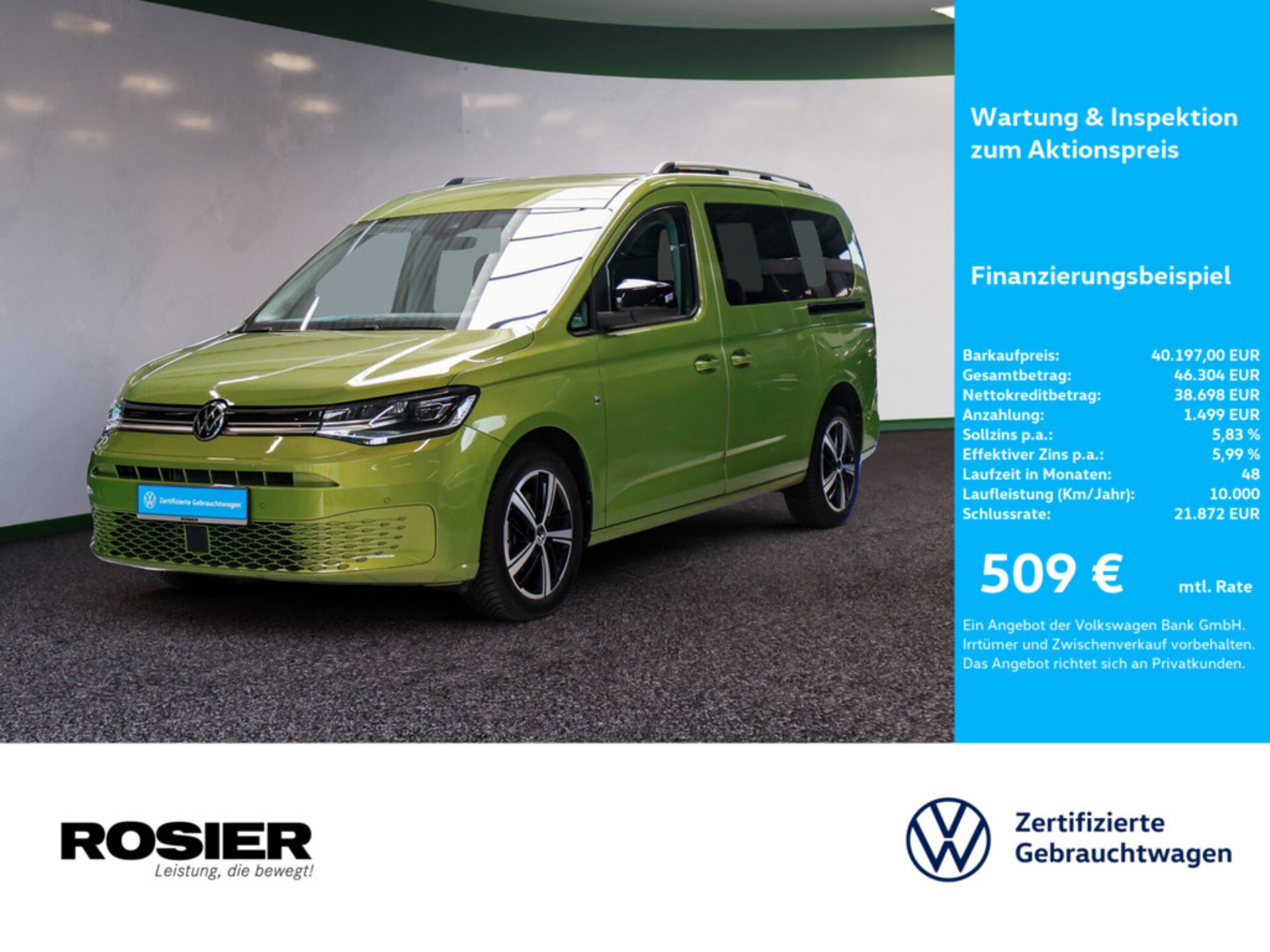 Volkswagen Caddy Maxi Life