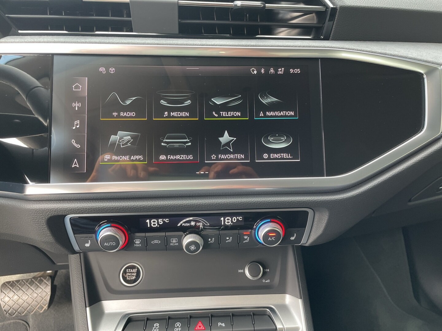 Bild über Audi Q3 TFSI 110 kW S tronic - für weitere Informationen kontaktieren Sie den Audi Partner