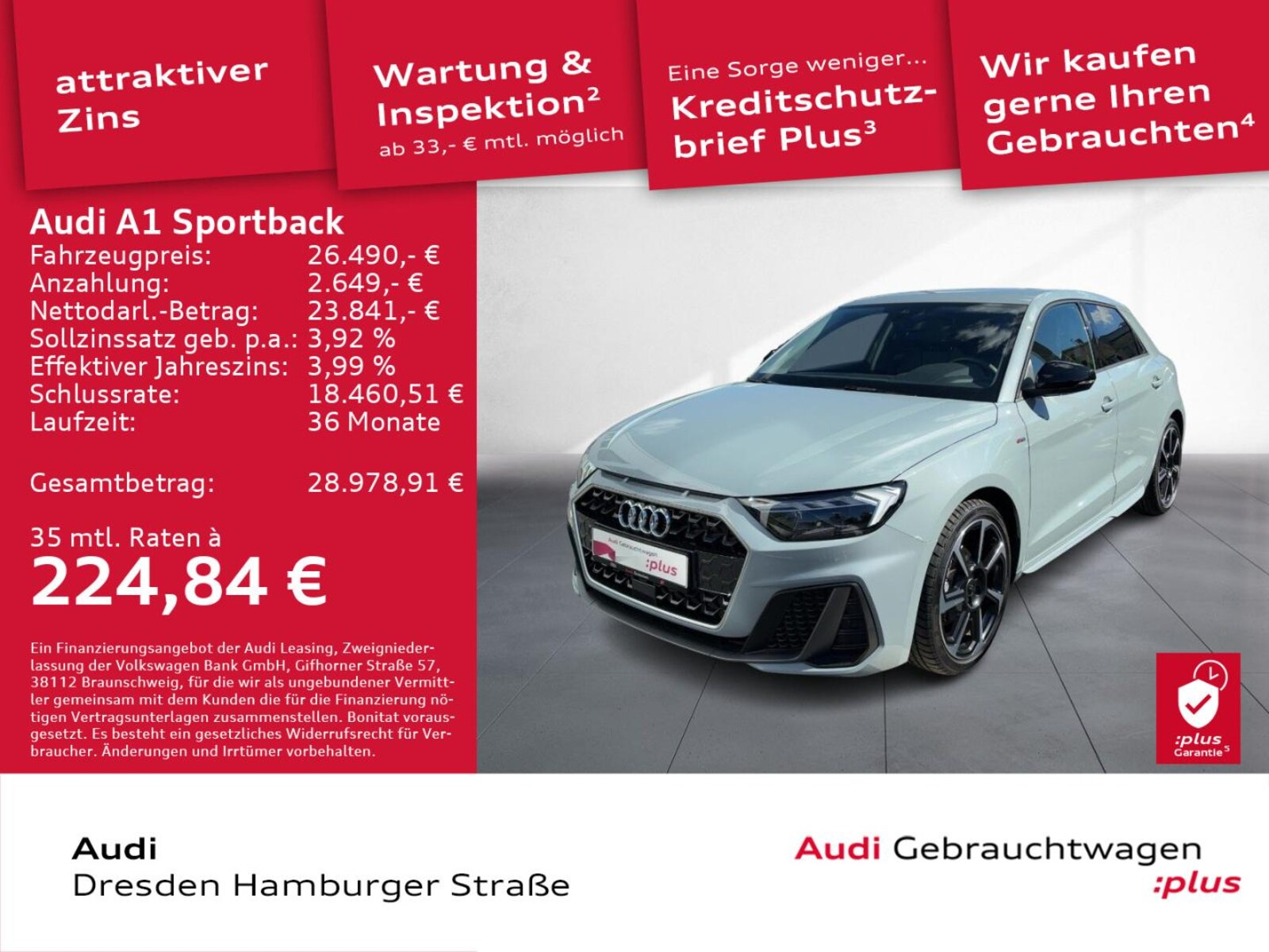Audi A1 Sportback – Bild 2