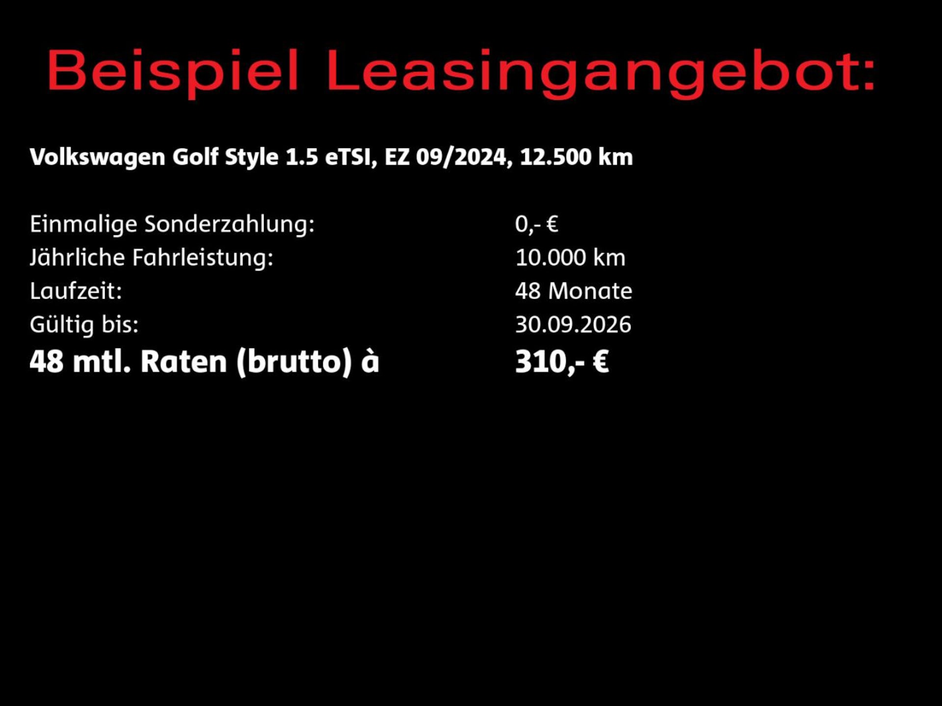 Volkswagen Golf Style