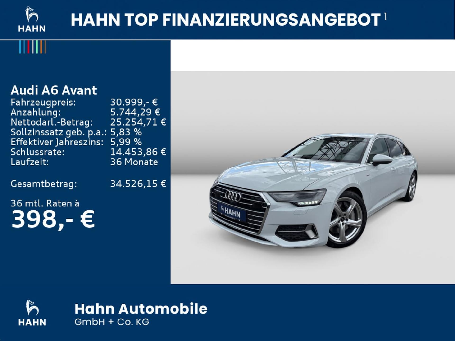 Audi A6 Avant TFSI e Sport