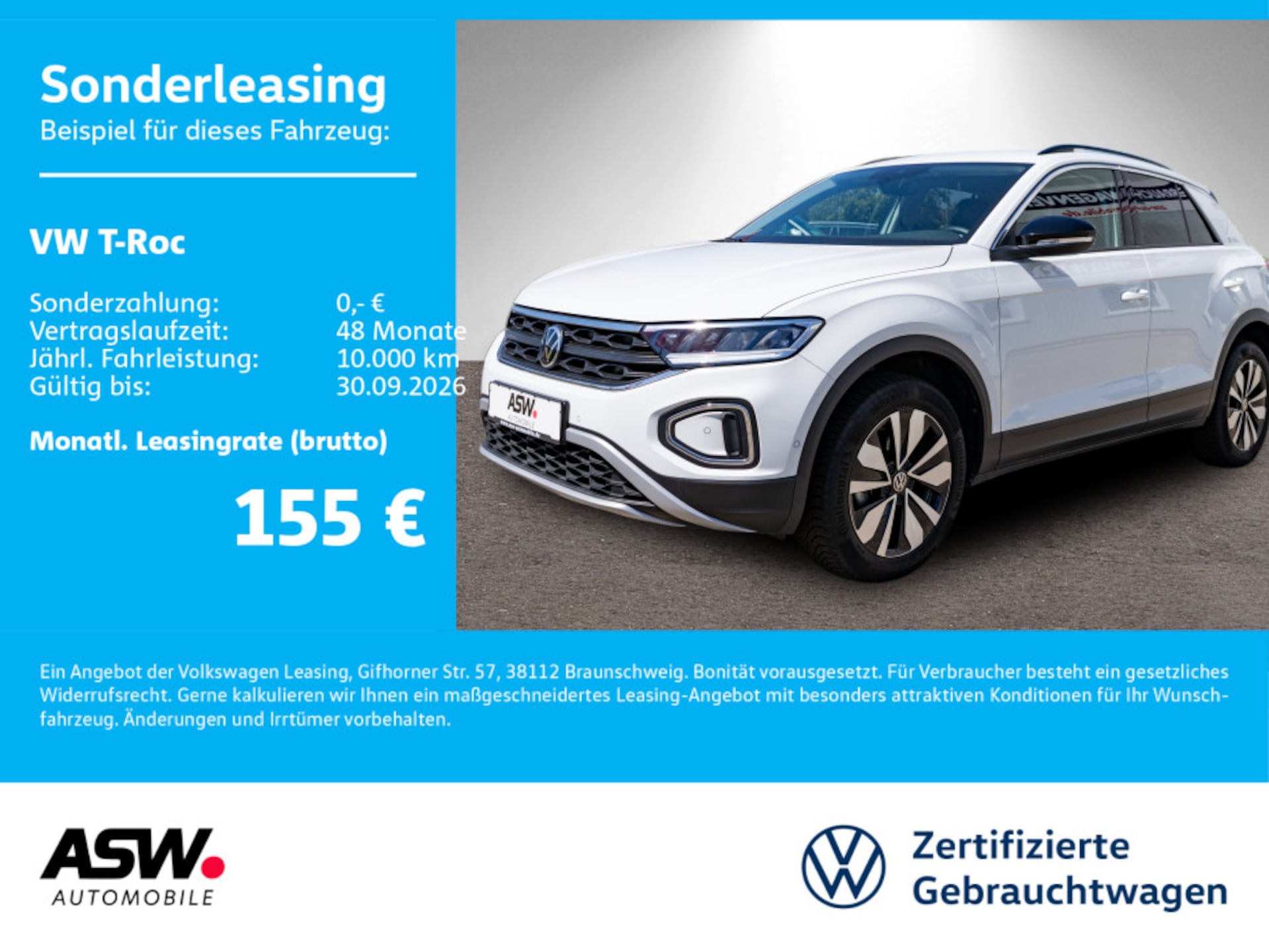 Volkswagen T-Roc Life
