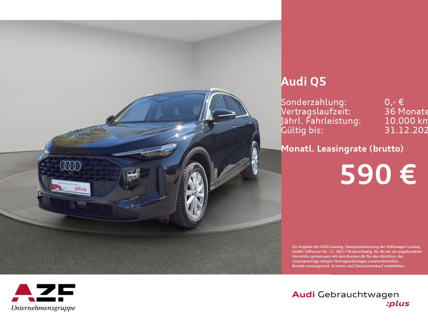 Bild über Audi Q5 SUV TFSI 150 kW S tronic - für weitere Informationen kontaktieren Sie den Audi Partner