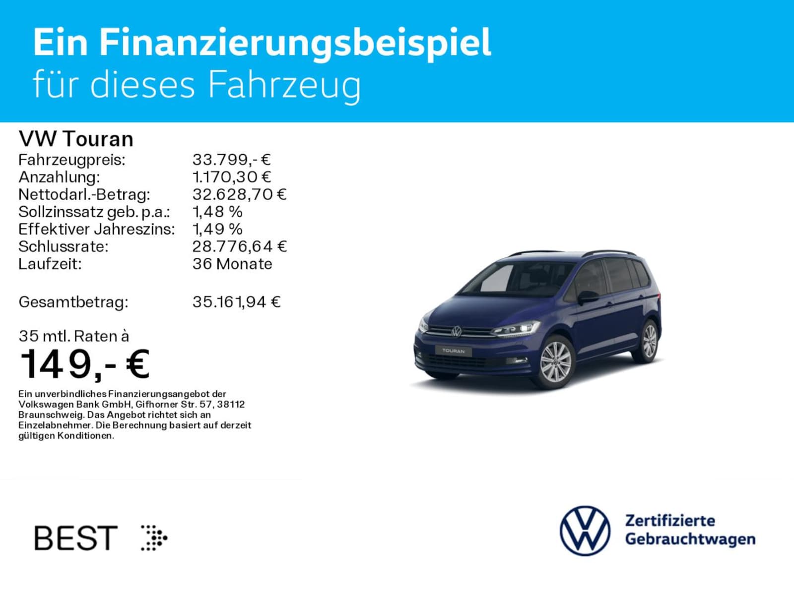 Volkswagen Touran – Bild 2