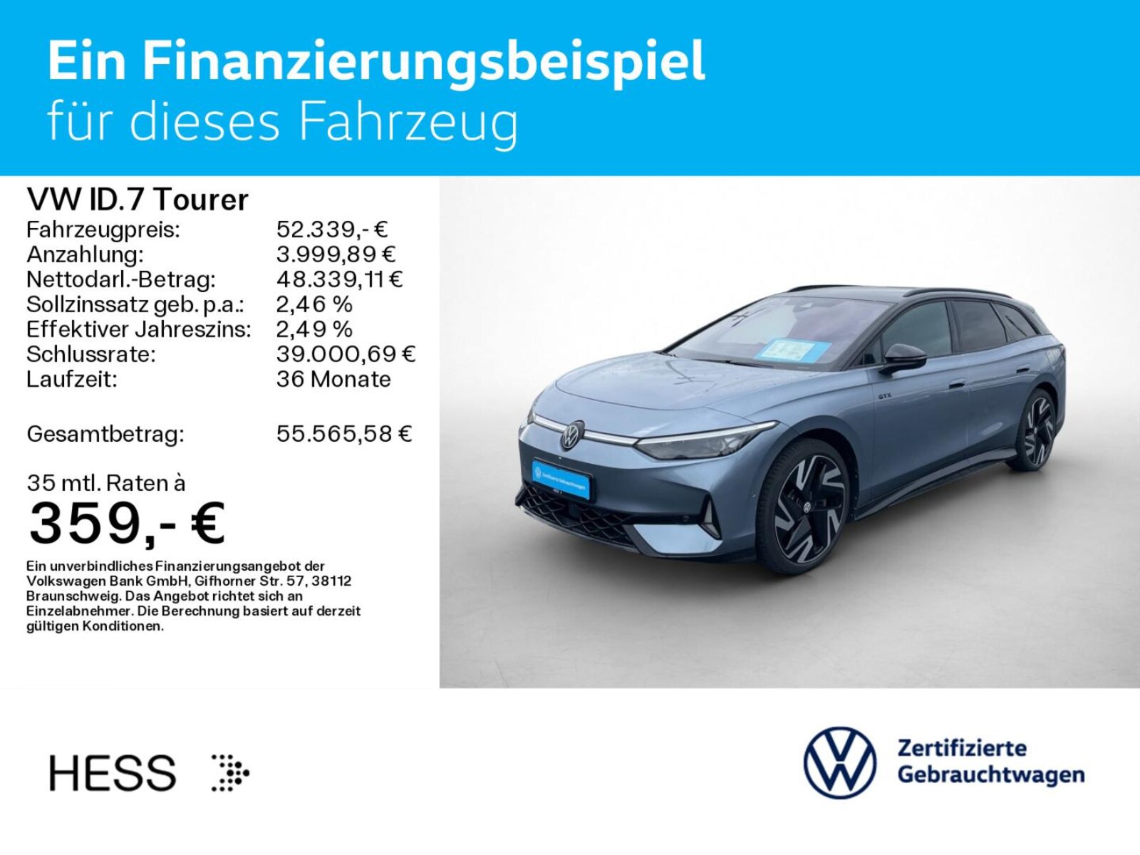 Volkswagen ID.7 Tourer – Bild 2