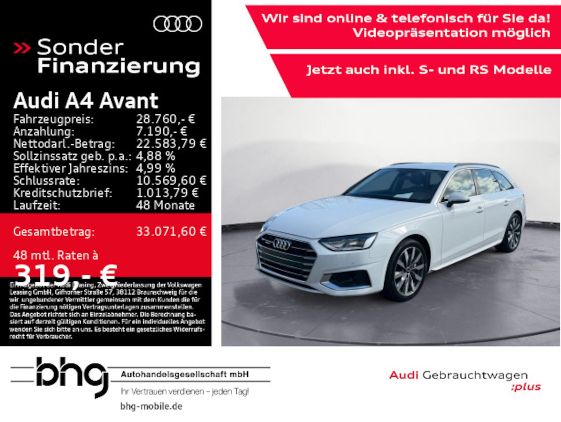 Audi A4 Avant Advanced