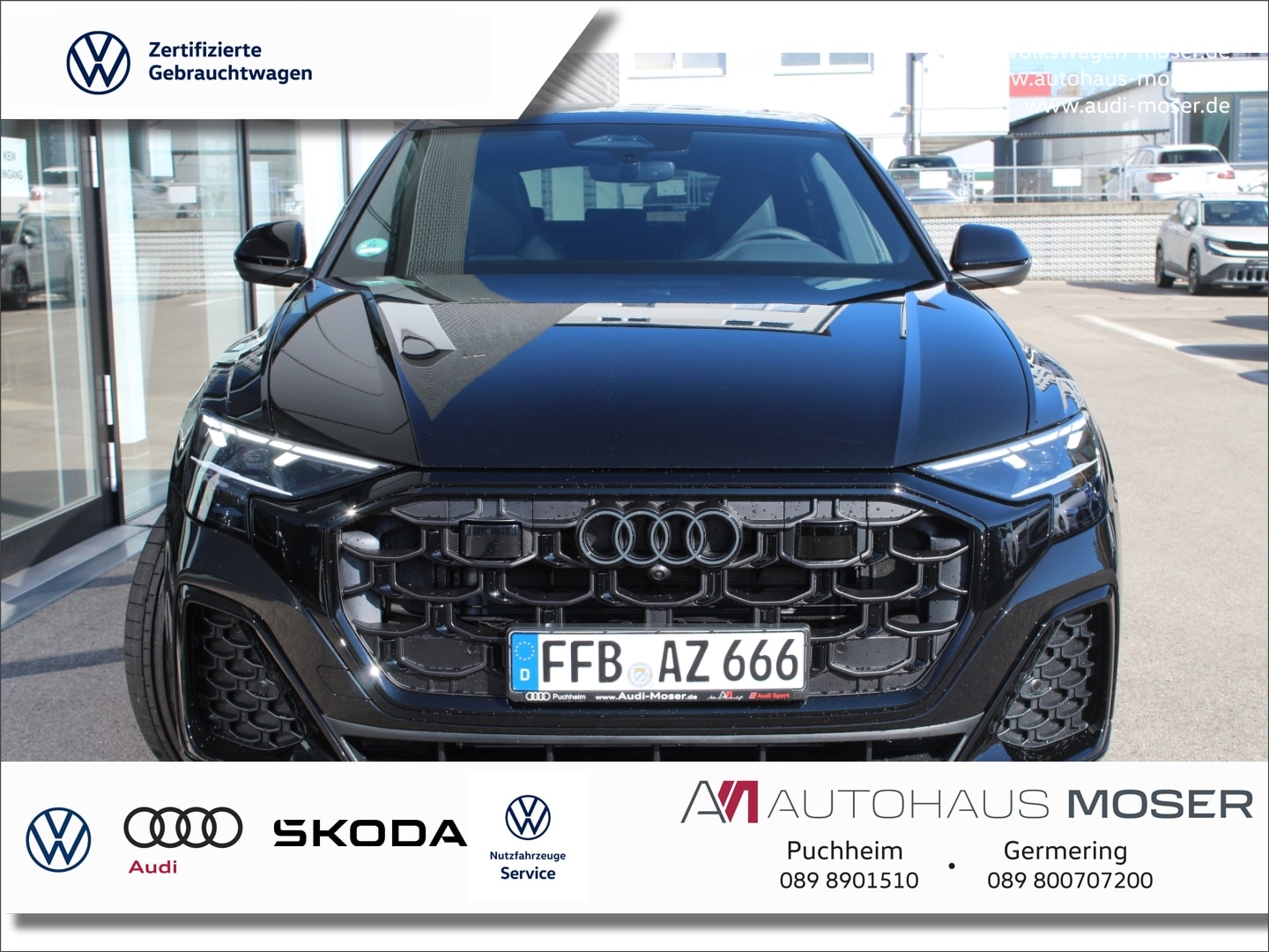 Bild über Audi Q8 SUV S line business TDI quattro 210 kW tiptronic - für weitere Informationen kontaktieren Sie den Audi Partner