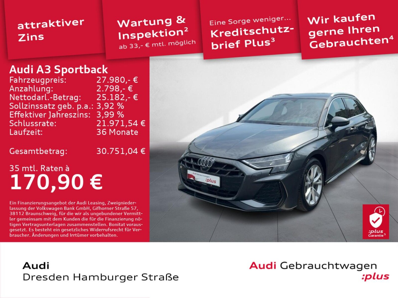 Audi A3 Sportback – Bild 2