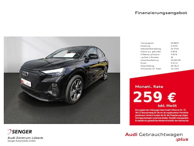 Image about Audi Q4 Sportback e-tron 35 e-tron