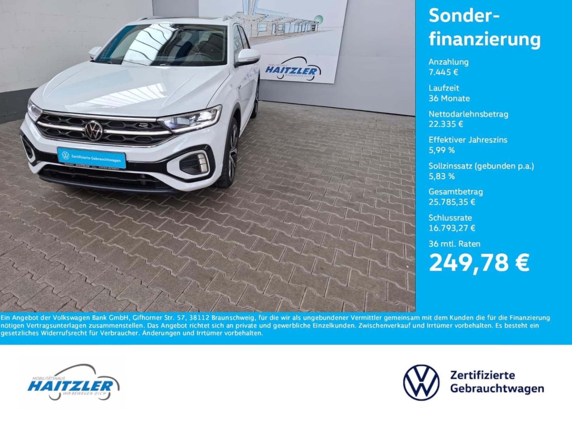 Volkswagen T-Roc R-Line