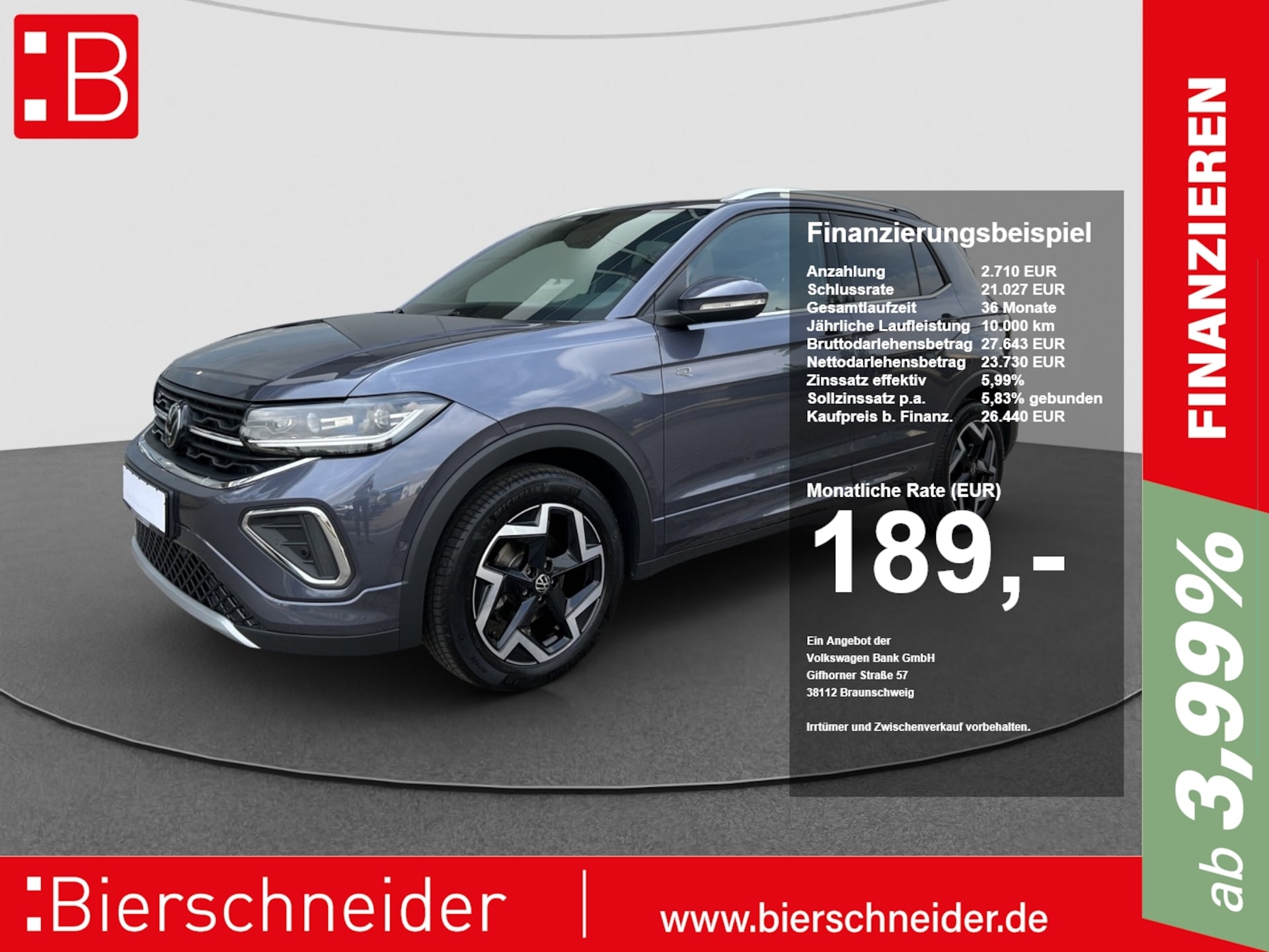 Volkswagen T-Cross R-Line