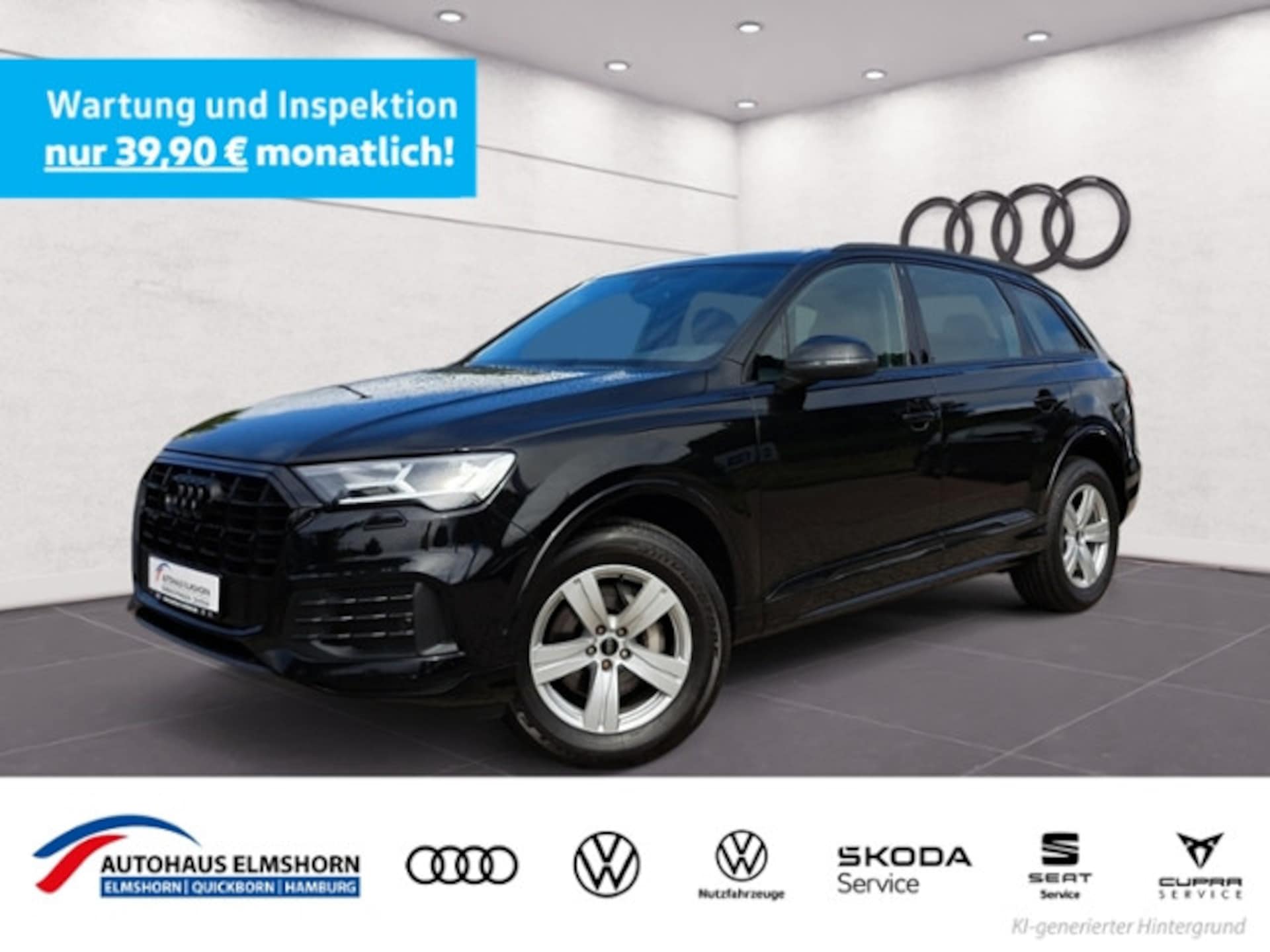 Audi Q7 SUV — Audi Q7 SUV 50 TDI quattro 210 kW (286 PS) tiptronic Q7 50 TDI quattro tiptr. STANDHEIZ NAV 18' LED G