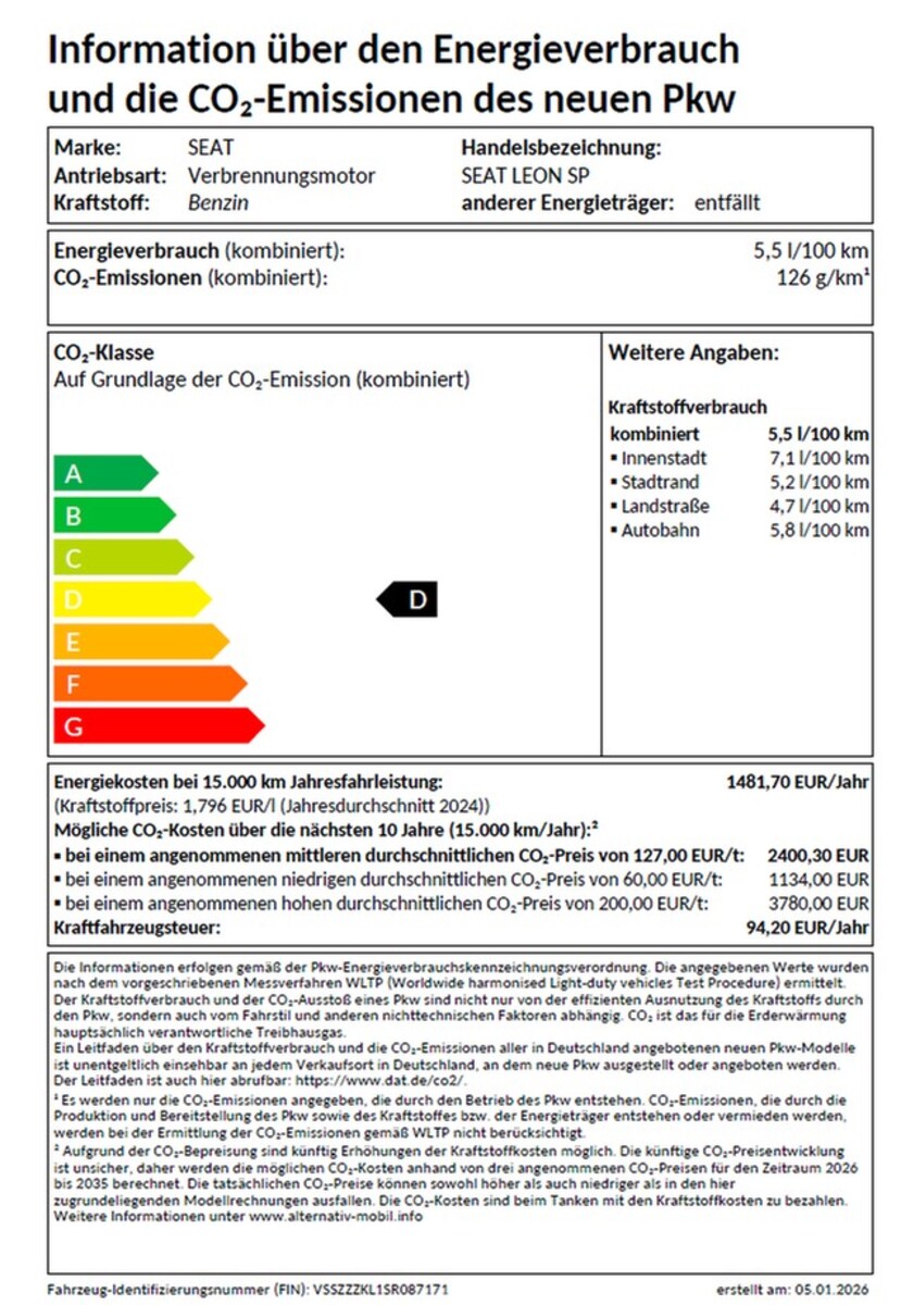 SEAT Leon Sportstourer – Bild 26