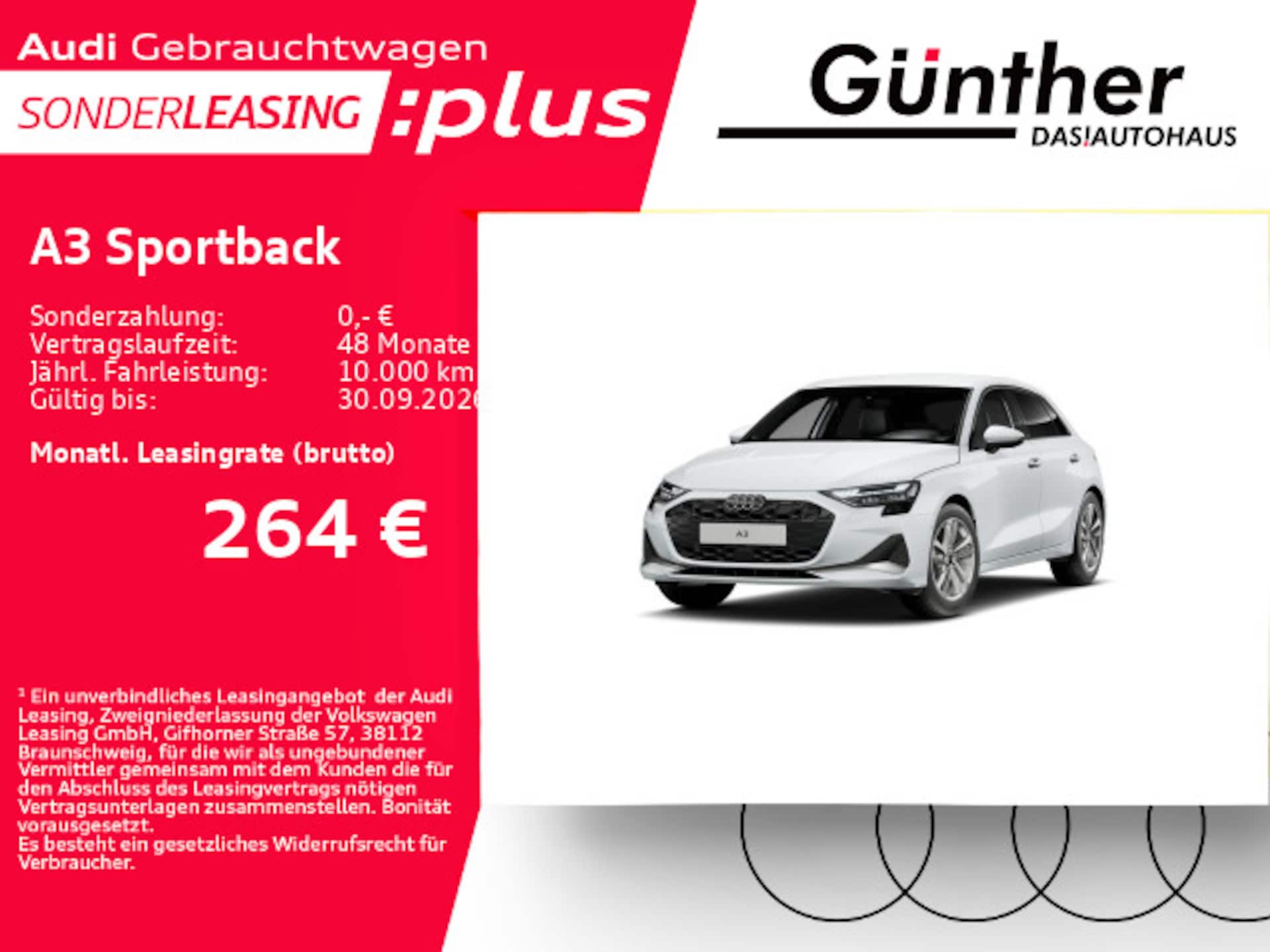Audi A3 Sportback Advanced