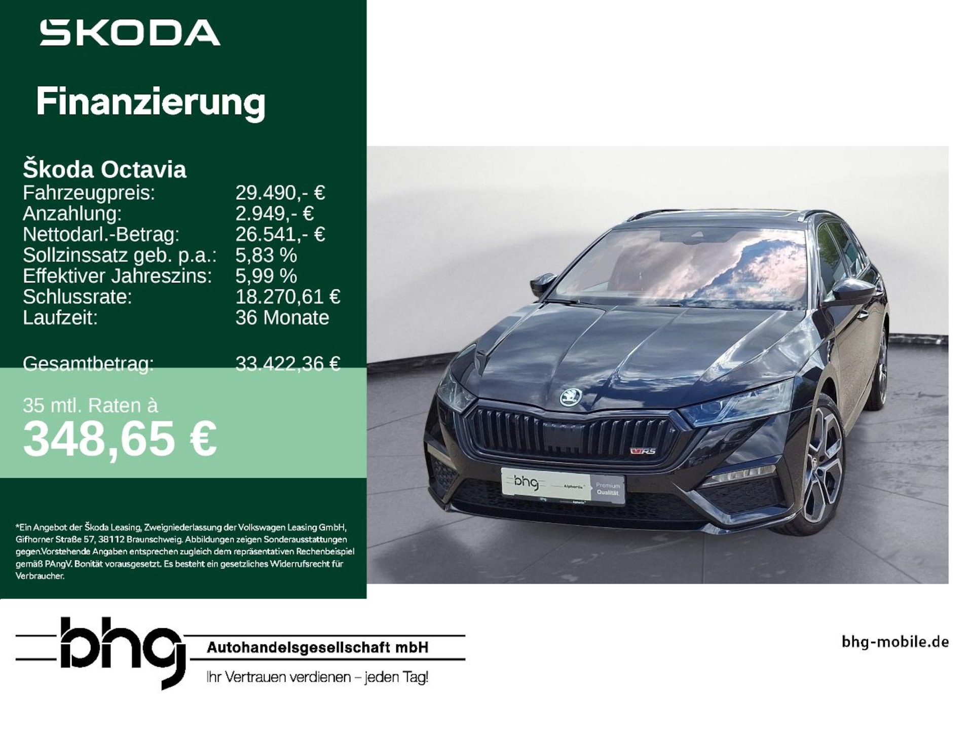 Skoda Octavia Combi 2023