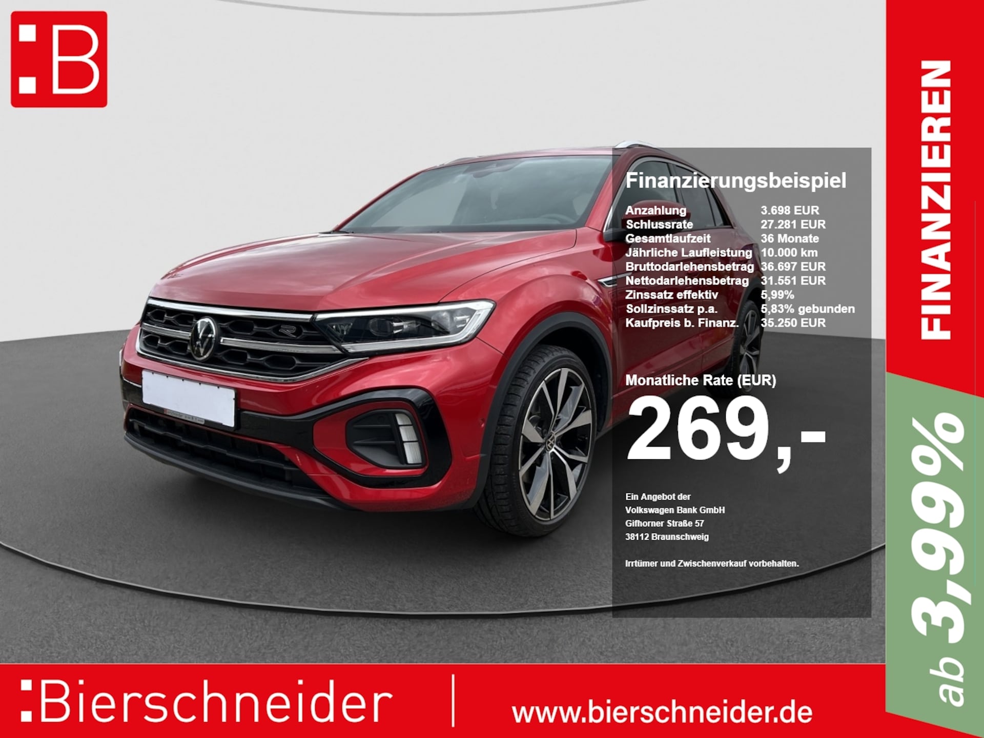 Volkswagen T-Roc R-Line