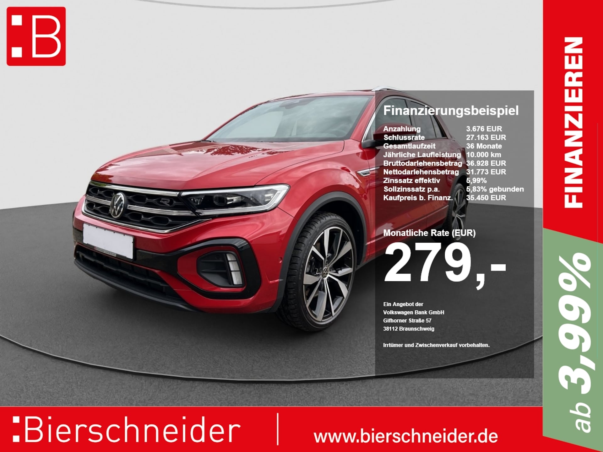 Volkswagen T-Roc R-Line